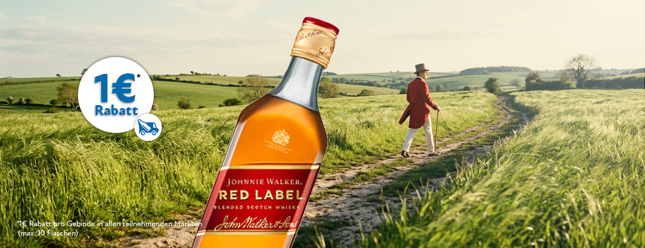 Johnnie Walker Rabattaktion 1 Euro - KW 24 und 25 in 2026